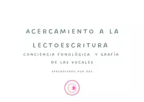 Vista previa - Hojas de trabajo - Libro vocales para iniciarse en la lectoescritura - página 3