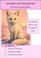 Vorschau - Unterrichtsreihen - Bewegung und Entspannung Klasse 1 -4 | Konzentration fördern für Ruhe Aufmerksamkeit Selbstregulation · Freebie - Seite 1