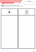 Aperçu - Jeux - Tri lettres / images – PS | Atelier de discrimination visuelle - Page 2