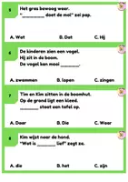 Voorbeeld - Begrijpend lezen - gatentekst speurtocht - Pagina 3