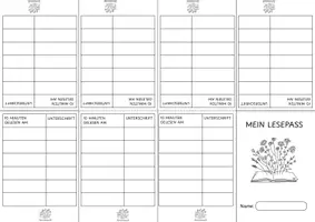 Vorschau - Fördermaterial/Inklusion - Materialpaket Lesepässe - Seite 3