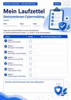 Vorschau - Arbeitsblätter - Cybermobbing verstehen und handeln – Stationenlernen Klasse 5–7 | Digitale Bildung - Seite 2