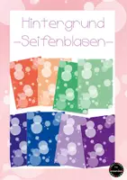 Vorschau - selbst erstellte Cliparts/Grafiken - Hintergründe - Seifenblasen- groß - Deckblatt