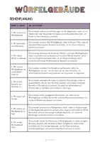 Vorschau - Unterrichtsreihen - Materialpaket: Würfelgebäbude - Unterrichtsreihe, UB-Stunde und Material - Seite 2