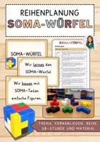 Vorschau - Unterrichtsreihen - Materialpaket: SOMA-Würfel - Unterrichtsreihe, UB-Stunde und Material - Deckblatt