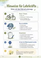 Vorschau - Arbeitsblätter - Sicher mit dem Fahrrad unterwegs | Verkehrserziehung Grundschule | Fahrradregeln Klasse 3/4 - Seite 1