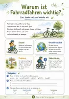 Vorschau - Arbeitsblätter - Sicher mit dem Fahrrad unterwegs | Verkehrserziehung Grundschule | Fahrradregeln Klasse 3/4 - Seite 2