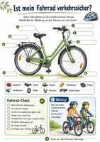 Vorschau - Arbeitsblätter - Sicher mit dem Fahrrad unterwegs | Verkehrserziehung Grundschule | Fahrradregeln Klasse 3/4 - Seite 3