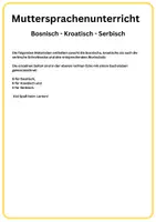 Vorschau - Arbeitsblätter - BROJEVI / ZAHLEN - Seite 1