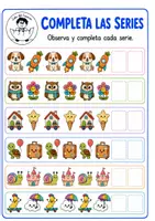 Vista previa - Hojas de trabajo - Libro mates 4 años Parte 1 - página 3