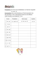 Vorschau - Arbeitsblätter - Die Binomische Formel -Teil 3! - Seite 3