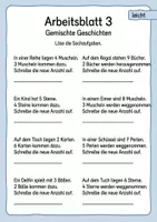 Vorschau - Arbeitsblätter - Sachaufgaben bis 10 | Mathematik Klasse 1 | 5 Arbeitsblätter als PDF - Seite 3