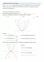 Vorschau - Stundenentwürfe - Unterrichtsmaterial: Quadratische Funktionen (Arbeitsblatt + Lösungen) - Seite 2