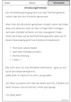 Vorschau - Arbeitsblätter - Wortartenspaziergang - Klasse 2/3 Wortarten - Seite 2