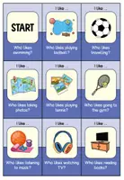 Vorschau - Stationenlernen - Free Time Activities I like who likes - Seite 3