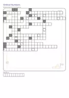 Vorschau - Arbeitsblätter - 7 Rätsel (Suchsel und Kreuzworträtsel): Time, Days of the Week, Months, Seasons, Ordinal Numbers - Seite 2