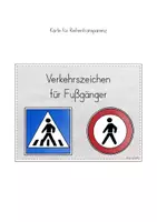 Vorschau - Stundenentwürfe - Verkehrszeichen Fußgänger Unterrichtseinheit - Seite 2