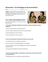 Vorschau - Audio-Dateien - Schuljahresende und Ferienstart: Podcast (inkl.) Hörverstehen - Seite 1