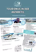 Vorschau - Arbeitsblätter - Tourismus in der Antarktis - Deckblatt