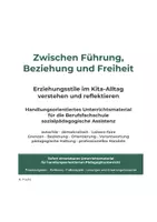 Vorschau - Arbeitsblätter - Erziehungsstile im Kita-Alltag verstehen und reflektieren - Deckblatt
