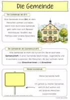 Vorschau - Stundenentwürfe - Gemeinde Klasse 4 | Kommune, Rathaus, Ämter, Einnahmen, Gemeinderat und Bürgerbegehren für HSU und Sachunterricht · Unterrichtsreihe - Seite 3