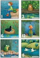 Vorschau - Arbeitsblätter - Lesespaziergang Frühling/Sommer – „Rund um den See“ (4-fach differenziert) | Sinnerfassendes Lesen (1.-3. Klasse) #kaffeeundsupport - Seite 2