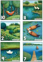 Vorschau - Arbeitsblätter - Lesespaziergang Frühling/Sommer – „Rund um den See“ (4-fach differenziert) | Sinnerfassendes Lesen (1.-3. Klasse) #kaffeeundsupport - Seite 3