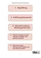 Vorschau - Präsentationen/Tafelbilder - Moderationskarten für die SEK I: Classroom Management - Seite 1