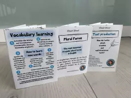 Vorschau - Arbeitsblätter - Vokabeln lernen Lerntagebuch Faltbüchlein - Deckblatt