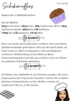 Vorschau - Arbeitsblätter - Rezept Schokomuffins - Deckblatt