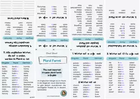 Vorschau - Arbeitsblätter - Irregular Plural Forms in English - singular / plural - Seite 2