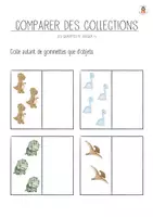 Aperçu - Feuilles d'exercices - 43. fichier construire des collections - Les dinos 2026 - Page 2