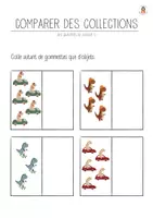Aperçu - Feuilles d'exercices - 43. fichier construire des collections - Les dinos 2026 - Page 3