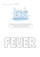 Vorschau - Arbeitsblätter - Schriftgestaltung – Wörter zeichnerisch gestalten | BK 5/6 - Seite 1