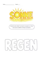 Vorschau - Arbeitsblätter - Schriftgestaltung – Wörter zeichnerisch gestalten | BK 5/6 - Seite 2