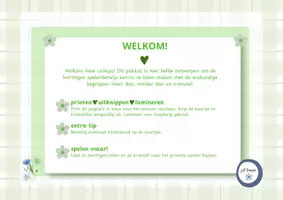 Voorbeeld - Krokodillenspel - Pagina 1