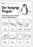 Vorschau - Arbeitsblätter - Pinguin Lebenszyklus - Interaktives Faltbuch & Steckbrief - Seite 2