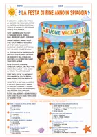 anteprima - Esercizi - Letture e comprensioni in stampatello maiuscolo con domande a crocette - Pagina 2