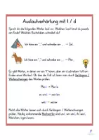 Vorschau - Stationenlernen - Auslautverhärtung - verlängern / weiterschwingen - Klasse 3-4 - Regelkarte + Bildkarten - Seite 2
