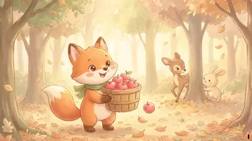 Aperçu - Préparation de séance / Séance complète - Kamishibai – Le petit renard partage avec ses amis | Les émotions - Page 1