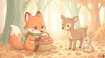 Aperçu - Préparation de séance / Séance complète - Kamishibai – Le petit renard partage avec ses amis | Les émotions - Page 3