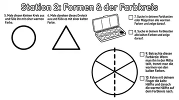 Vorschau - Stundenentwürfe - Kunst Paket – 11 Materialien: Vertretungsstunden & Arbeitshefte - Seite 3