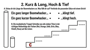 Vorschau - Arbeitsblätter - Klangröhren-Arbeitsheft Musik Klasse 2 - Seite 3