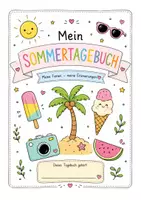 Vorschau - Arbeitsblätter - Mein Sommertagebuch - mit Urkunde - Deckblatt