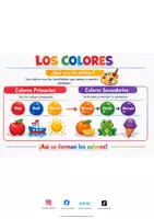 Vista previa - Hojas de trabajo - Colores primarios y secundarios - Portada