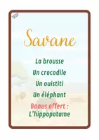 Aperçu - Apprentissages en autonomie - PARTITIONS TONGUE DRUM thème SAVANE - Page 2