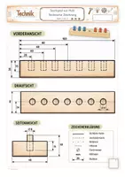Vorschau - Arbeitsblätter - Steckspiel aus Holz - Technikprojekt Kl. 5/6 - Seite 2