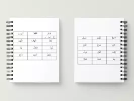 Vorschau - Unterrichtsreihen - Fatha (ـَ), Kasra (ـِ), and Dammah (ـُ) Reading Practice Sheets (3 sheets in total) - Deckblatt