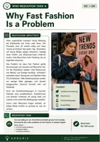 Vorschau - Stundenentwürfe - Fast Fashion Unterreichtseinheit Englisch Sprachmittlung - Seite 2