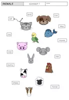 Vorschau - Arbeitsblätter - Englisch-Paket "pets and farm animals" - Lernwörter, Maldiktat, Rätsel (4-fach differenziert), Plural - Seite 3